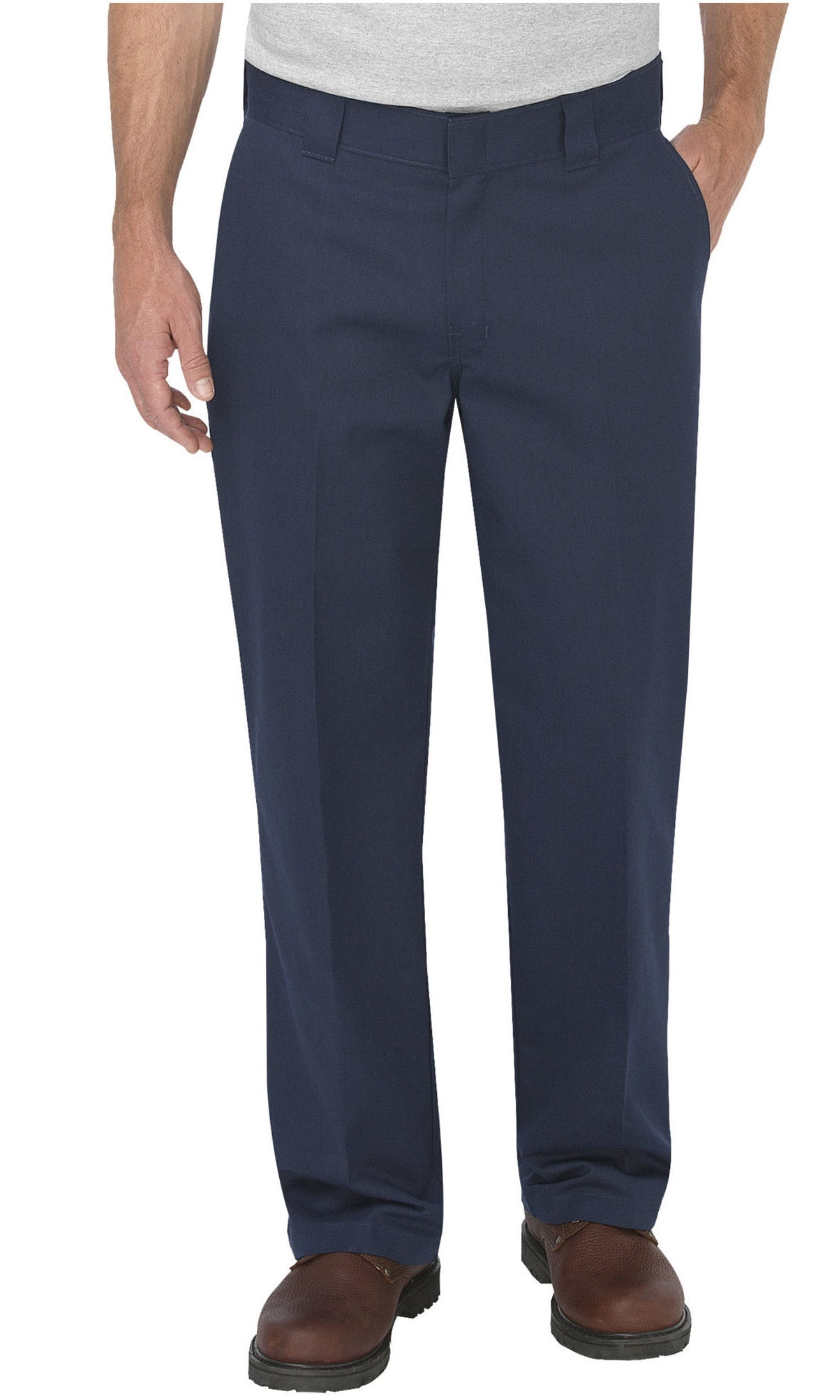 dickies mens flex loose fit straight leg work pant