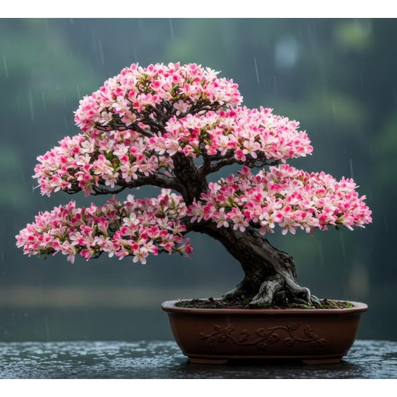 10 Miniature Cherry Blossom Bonsai Tree Seeds for Planting