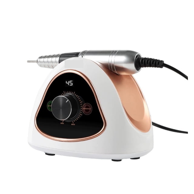 45000RPM Professional Nail Drill Machine, Nail Files Drill Bits Electric Manicure Milling Cutter Set, Gel Polish Remover Tool ,Easy to Use
