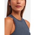 thumbnail image 4 of Halter Neck Ribbed Tank Top, 4 of 4