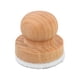 thumbnail image 3 of Fingerboard Brush Ergonomic Fingerboard Cleaning Tool Round Shaped Durable Solid Wood Handle Compact for Bass, 3 of 7