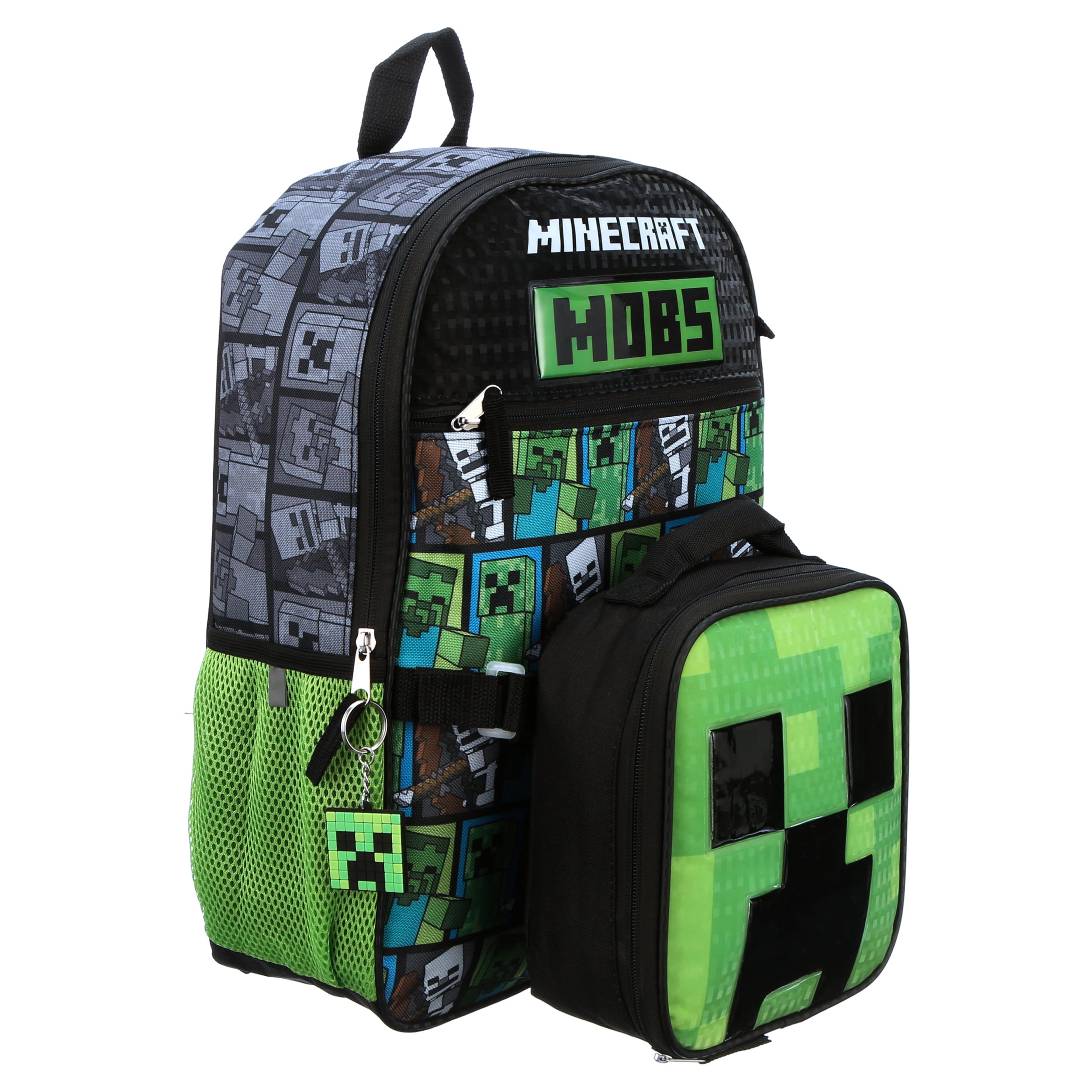 Minecraft Backpack Set, 5-Pieces - Walmart.com