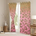thumbnail image 3 of jejeloiu Chic Leopard Pattern Black Out Curtains,Gold Glitter Print Curtains Pack of 2 (42x63 Each),Jungle Cheetah Bedroom Curtains For Girls Kids,Ultra Soft Home Decor, 3 of 6