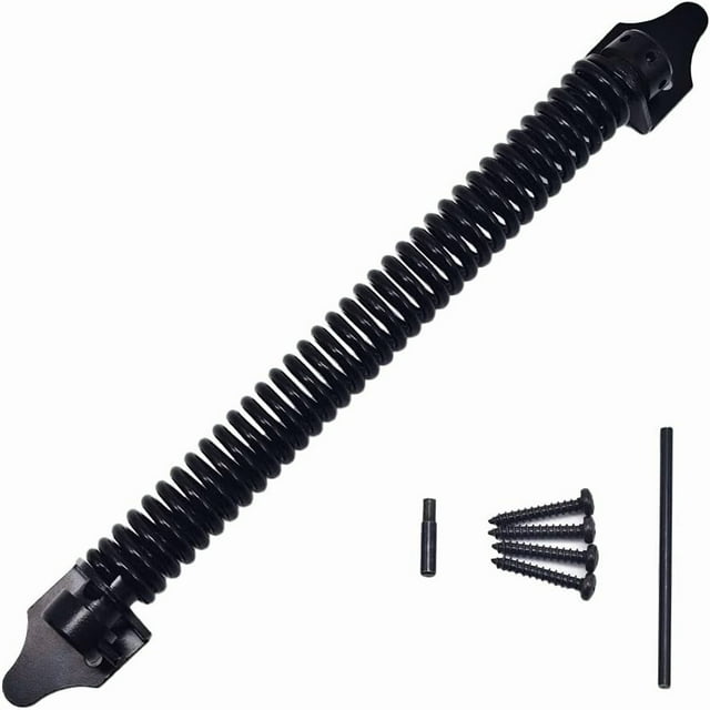 Ressorts de Portail Auto-Fermants Robustes 14 Po Extérieur Tendeur Réglable Fermeture Automatique de Portail - Lot de 1