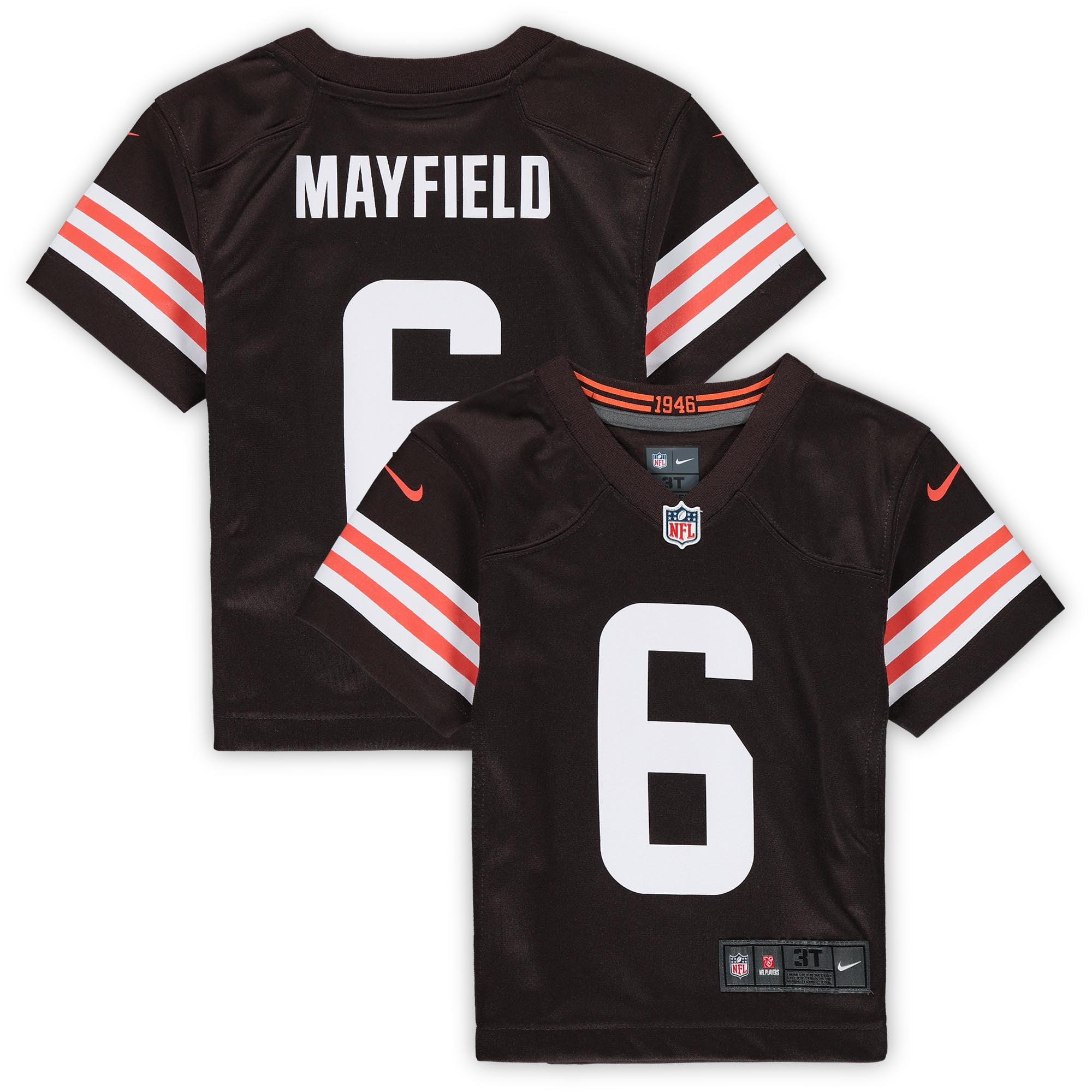 cleveland browns brown jersey