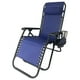thumbnail image 1 of Silla Camastro Reclinable Gravedad 0 Plegable Jardin Playa azul, 1 of 9