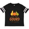 thumbnail image 3 of Inktastic Oh My Gourd I'm Cute Funny Fall Boys or Girls Toddler T-Shirt, 3 of 5