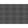 thumbnail image 1 of Ahgly Company Machine Washable Indoor Rectangle Transitional Sonic Silver Gray Area Rugs, 3' x 5', 1 of 7