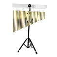 thumbnail image 2 of Campana de viento de una fila con soporte ajustable, instrumento de percusión educativo y resistente, ideal para niños, adultos y profesionales., 2 of 10