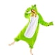 thumbnail image 3 of Nuevo pijama bonito de dibujos animados de rana verde con cremallera, película de animales para mujer, regalo de Navidad para adultos, Cosplay, Mono para hombre Kigurumi, 3 of 4
