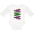 thumbnail image 3 of Inktastic Mardi Gras Celebration Funny Crawfish Boys or Girls Long Sleeve Baby Bodysuit, 3 of 5