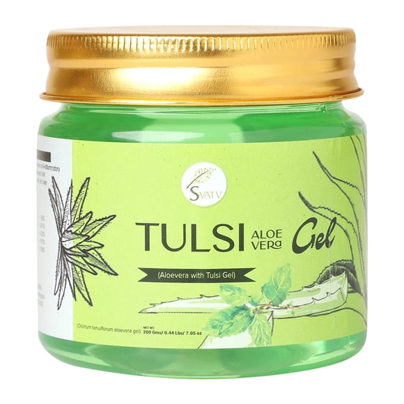 Gel de aloe vera SVATV con fragancia natural de limón 200 g