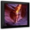 thumbnail image 1 of Biswas, Sandipan 12x12 Black Modern Framed Museum Art Print Titled - Fire in Canyon, 1 of 5