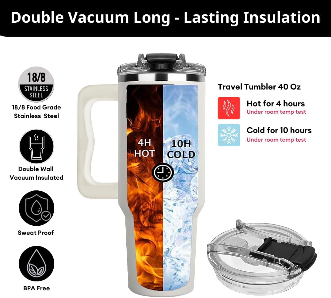 Christmas Gifts For Mom - Mom Daily Affirmations Tumbler 40Oz – Gifts for Mom''s Birthday, Mother''s Day, Momma Gifts from Daughters, Sons, Kids, Inspirational Mama Mug, Mommy Cup