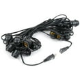 thumbnail image 6 of Novelty Lights S14 Warm White LED Edison Outdoor String Lights with 25 Bulbs Vintage Bulbs Black Wire 37.5 Feet, 6 of 6