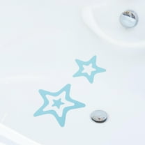 Clispeed 12Pcs Peva Non Skid Shower Mat Stickers with Star Pattern for Bathroom Use