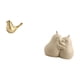 thumbnail image 5 of Figura de pájaros,Figura de pájaro dorado,decoración del hogar,estatua de animal,sujetalibros decorativos,Sujetalibros decorativos para oficina,hogar,libros, 5 of 8