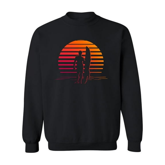 Sunset Surf Session Sweatshirt Men -Image by Shutterstock, Male XX-Large