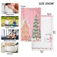thumbnail image 6 of Yayeee 2 Pack Hand Towels for Bathroom 100% Cotton 16" x 28" Soft Absorbent Kitchen Towel, Brown Gingerbread House, 6 of 7