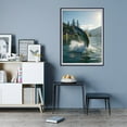 thumbnail image 7 of Diamond Art Kit for Adults, Jumping Fish Lake Mountain Scenery Diamond Painting for Adults Beginners, DIY Diamond Art Painting Kits, 5D Diamond Painting Crafts for Home Decor 12x16 Frameless, 7 of 7