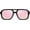 Black Pink Mirror, variant on Retro Aviator Sunglasses For Women Men Square Womens Square Sun Glasses SJ2355
