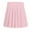 Pink, variant on GEWSEY Women Girls Pleated Skirts with Shorts, Elastic Waist Uniform Plus Size Tennis Casual Skirt, 2 Years - US 4XL (Pink, L)