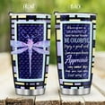 thumbnail image 2 of Dragonfly Travel Tumbler Mug Gifts for Women, Birthday Valentines Gift for Mom Friends Sister - 20oz Stainless Steel Slider Lid Insulated Car Home Office Funny Cup, 2 of 6