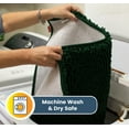 thumbnail image 6 of Muddy Mat® | Super Absorbent Door Mat Indoor, Microfiber Quick Dry Chenille Entryway Rug, Non-Slip Front Door Mat, Indoor Mats for Entryway, Machine Washable Pet Rug, Dark Green 28"x18", 6 of 7