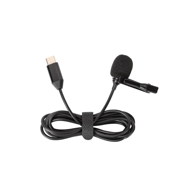 Micrófono de solapa LIBOQIAO para Insta360 X4, USB Tipo-C