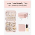 thumbnail image 4 of Estuche de viaje para joyas Vlando Travel Jewelry Organizer, color rosa, 4 of 7