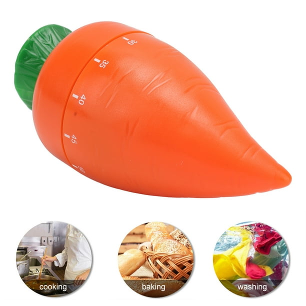Temporizador para hornear temporizador de cocción Exquisita forma de zanahoria fuerte Lindo para leer ANGGREK Otros