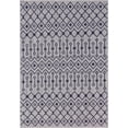 thumbnail image 2 of Unique Loom Trellis Collection Tribal Geometric Transitional Indoor and Outdoor Flatweave Area Rug, 7' x 10', Light Gray/Blue, 2 of 2