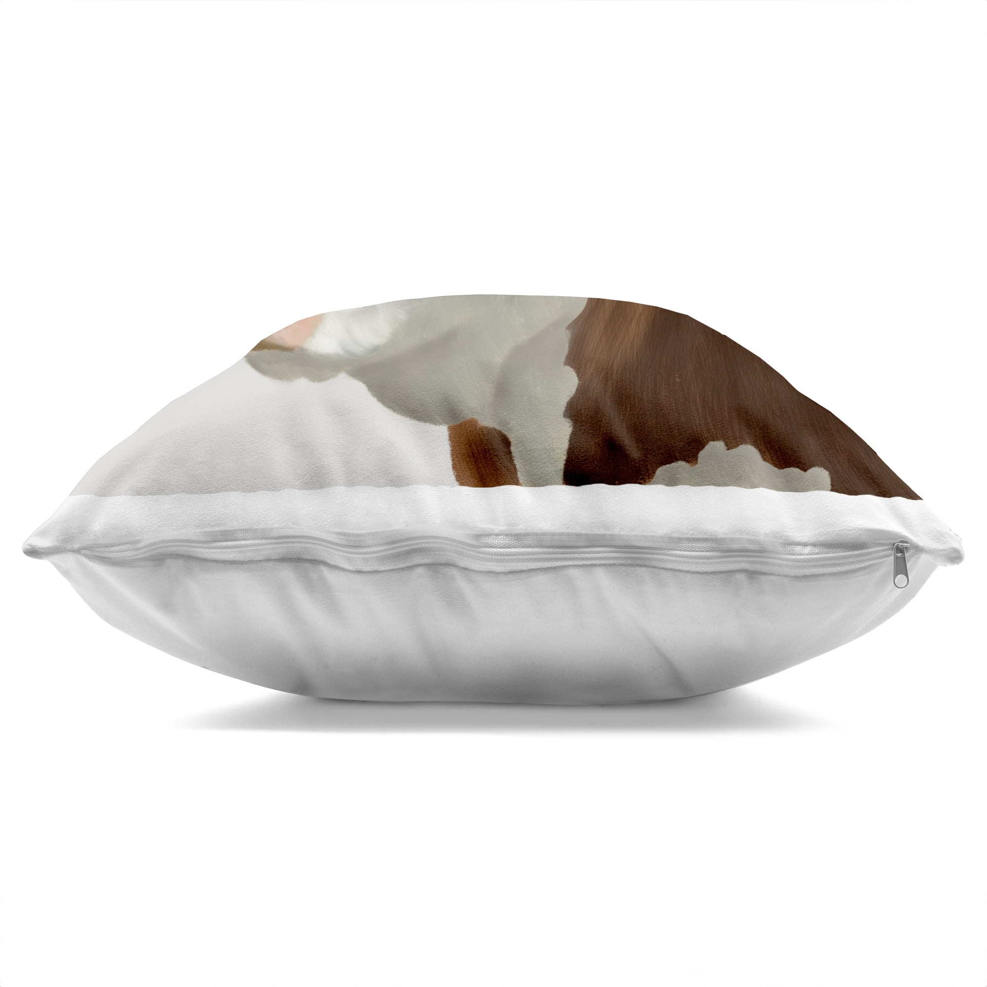 Stupell Industries Farm Friend Cow Portrait Decorative Printed Throw Pillow, design by Marcus Prime