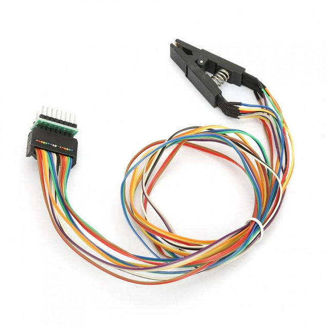 16 Broches SOP16 à DIP8 IC Test Pince, IC Test Stable Utile Fiable Durable SOP16 à DIP8 Flash Clip, Puce Pratique Programmation pour Facile Câblage SOP16