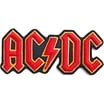 AC/DC Patch Oval Classic Band Logo new Official woven sew on - Walmart.com