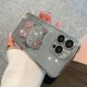 thumbnail image 1 of Funda de teléfono con incrustaciones de diamantes galvanizados en polvo Flash hello kitty para iphone Xr Xs 11 12 13 14 15 Pro Max 7 8 plus, 1 of 4