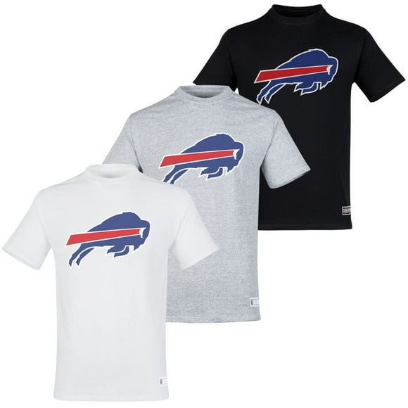 NFL Paquete de 3 Playeras Buffalo Bills para Hombre, Talla Extra Grande