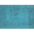 thumbnail image 1 of Ahgly Company Indoor Rectangle Oriental Light Blue Industrial Area Rugs, 6' x 9', 1 of 4