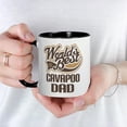 thumbnail image 3 of CafePress - Cavapoo Dog Dad Mug - 11 oz Ceramic Mug - Novelty Coffee Tea Cup, 3 of 3