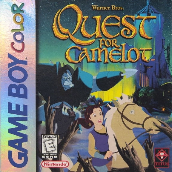 Restored Quest For Camelot (Nintendo Game Boy Color, 1999) (Refurbished)
