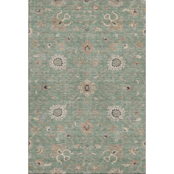 Dalyn Rugs Premium Machine Washable Mayfield AMF1137 Cactus 5' x 7'6" Rug