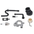 thumbnail image 2 of Chain Saw Oil Pump Set,Oil Pump Worm Gear Oil Pump Components Oil Pump Worm Gear Kit High-Intensity Output, 2 of 14