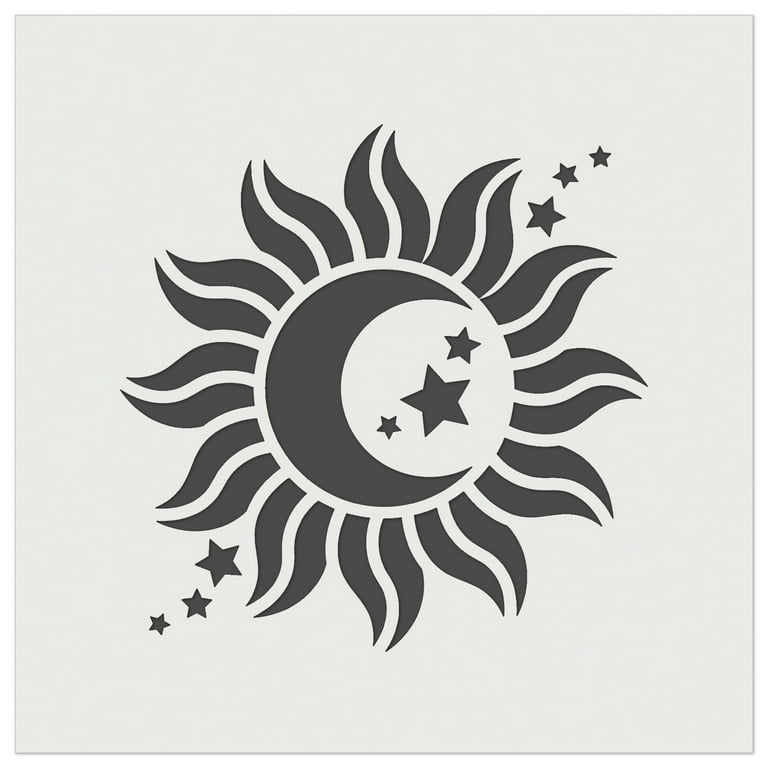 Paper House Foil Stickers - Sun and Moon
