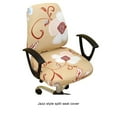 thumbnail image 3 of relayinert 1/2/3/5 2piece Dustproof Chair Covers For Armchair For Protection Computer Chair Cover Seat Cover Jazzes style 1 Pc, 3 of 6