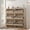 Natural, variant on Shoe Cabinet with 4 Flip Drawers, Hidden Wood Shoe Cabinet,Freestanding Shoe Storage Cabinet with Adjustable Shelf, for Front Door Entrance, Living Room, Hallway, Bedroom