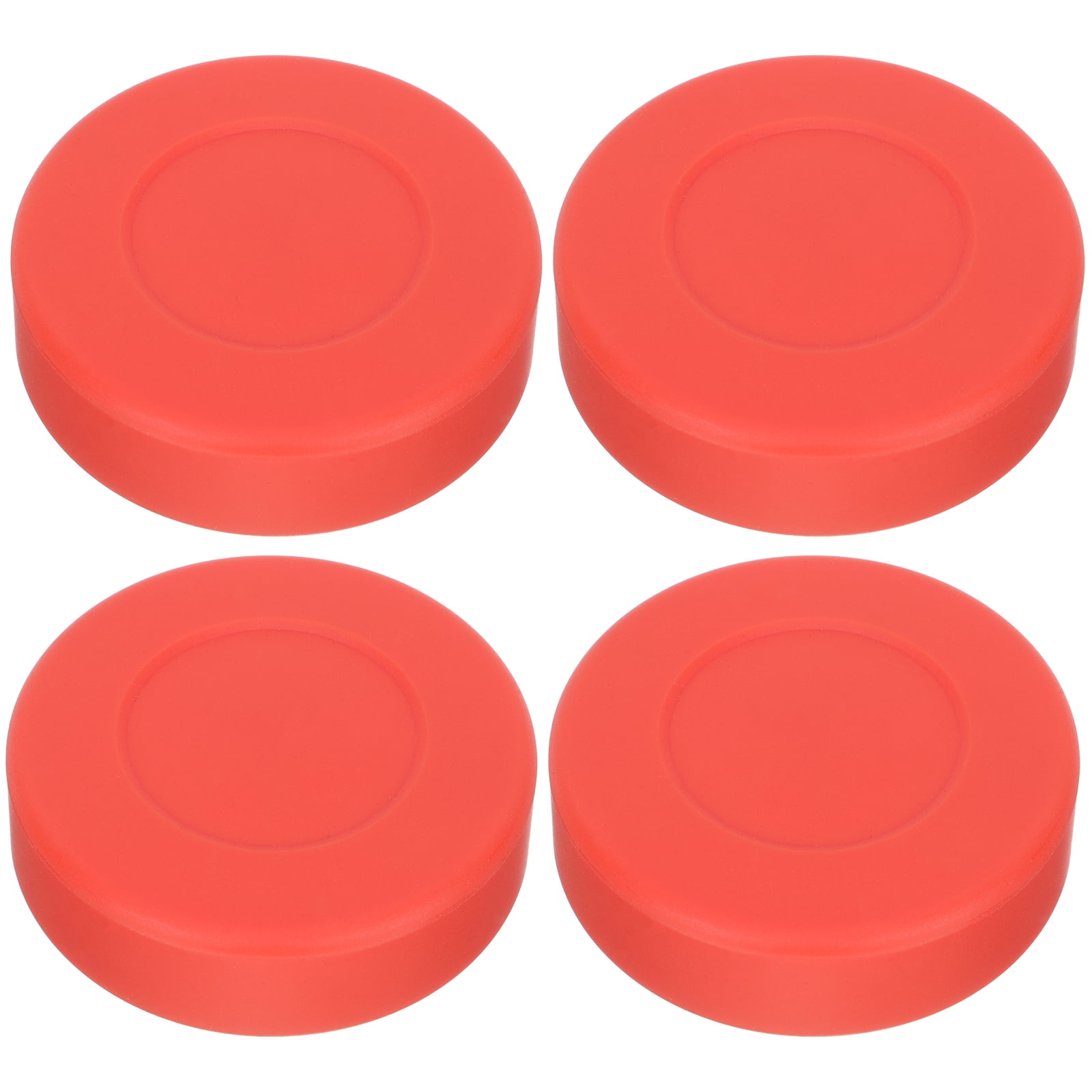 HOMEMAXS 4pcs Ice Hockey Pucks Rubber Hockey Pucks Ice Hockey