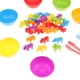thumbnail image 4 of Juguetes educativos de aprendizaje, matemáticas, contar, colorear y clasificar, juego de combinación de juguetes para Animales salvajes C, 4 of 9