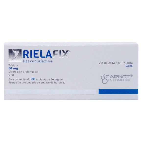 Rielafix Desvelafaxina Base 50 mg con 28 Tabletas