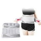 thumbnail image 3 of Cinturón Universal Soporte Lumbar Transpirable Cinturón Deportivo Placa De Acero Delgada Soporte Fijo Columna Lumbar Cinturón Transpirable Con Diseño De Doble Presión Para Exteriores Minnieouse AF001050-02, 3 of 6