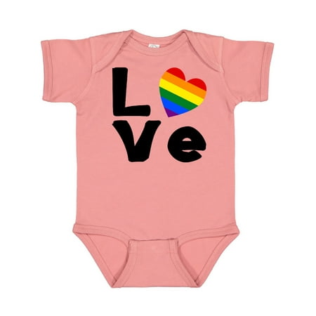 

Inktastic Gay Love Black Gift Baby Boy or Baby Girl Bodysuit